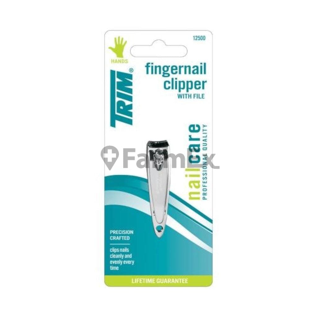 Cortauñas mano con lima Trim x 1 unidad Farmex-Fonasa-Persistente